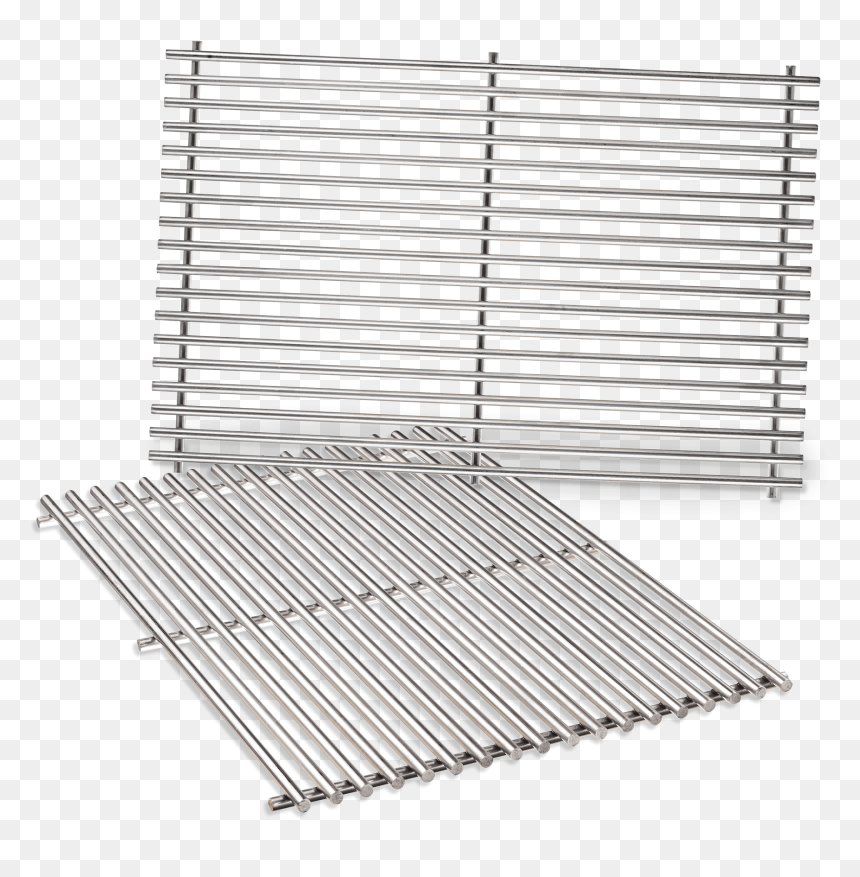 Weber Genesis 300 Series Stainless Steel Grates , Png - Grilles Barbecue, Transparent Png - stainless steel png