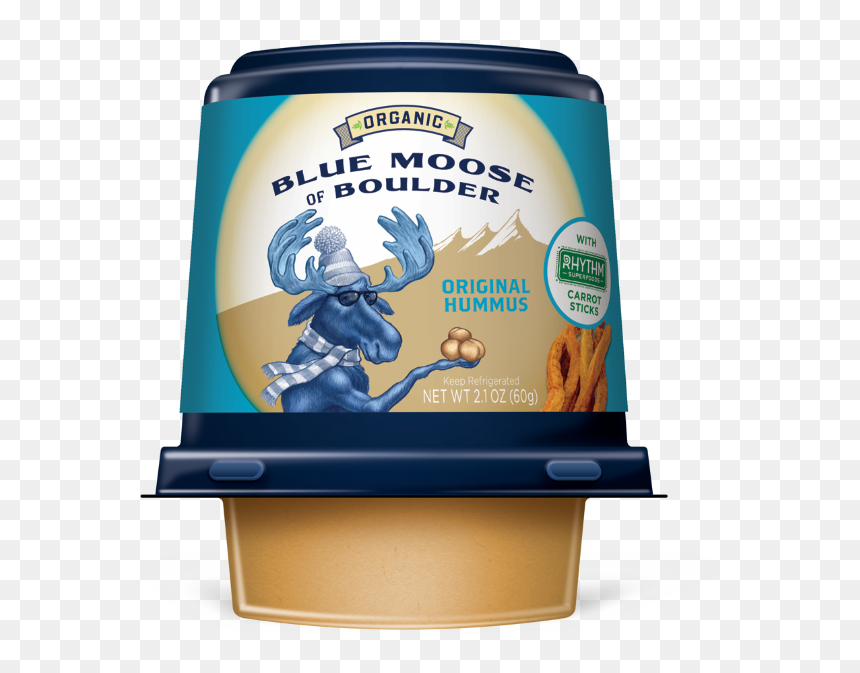Blue Moose On The Go Hummus, HD Png Download - hummus png