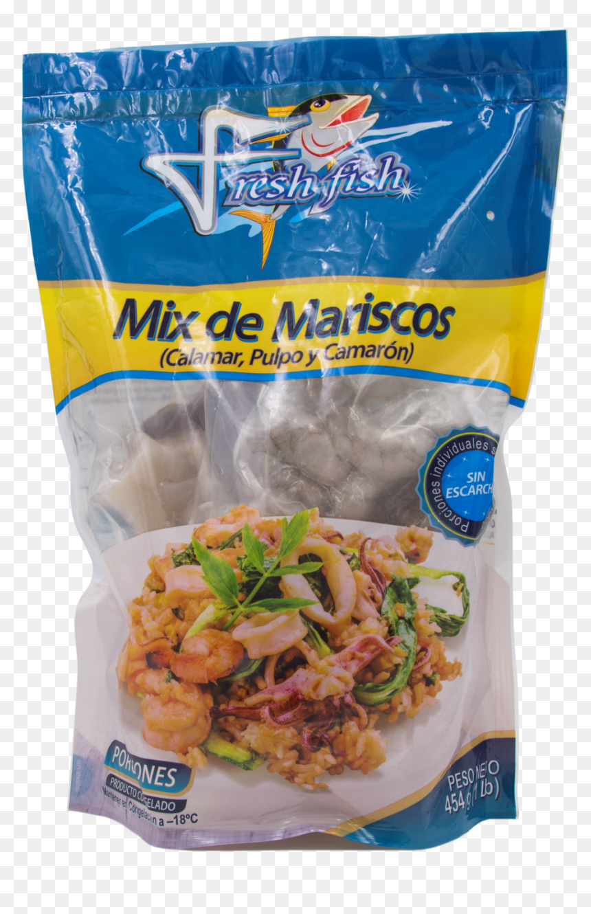 Transparent Mariscos Png - Mix De Mariscos Congelados, Png Download - mariscos png