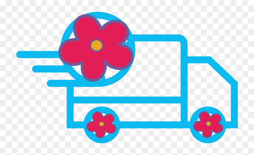 Transparent Rosa Roja Png - Orange Delivery Van, Png Download - rosa roja png
