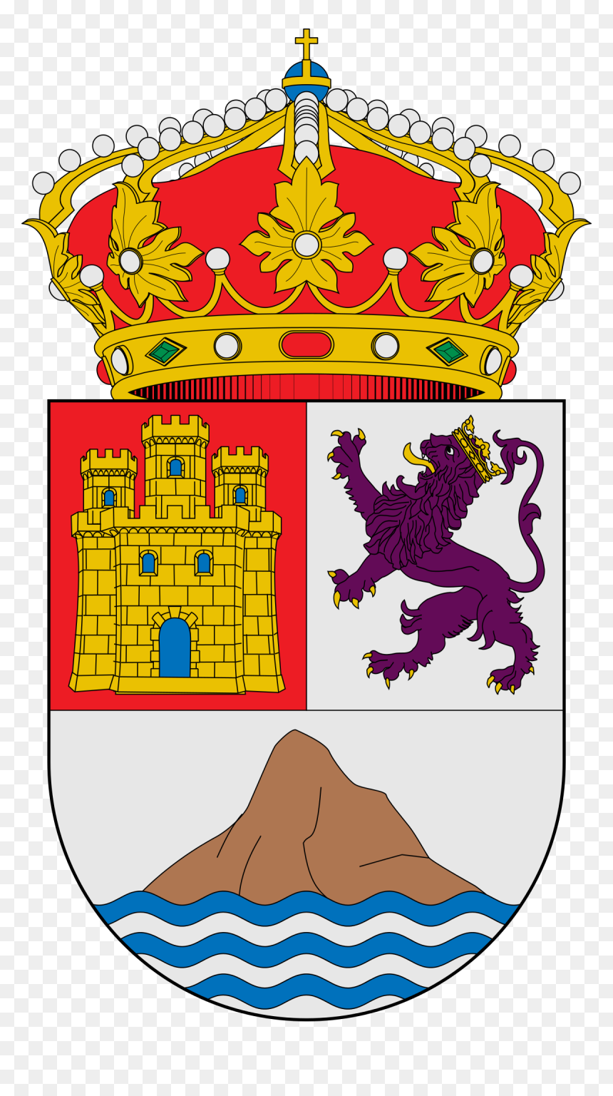 Spain Coat Of Arms Redesign, HD Png Download - ondas de colores png