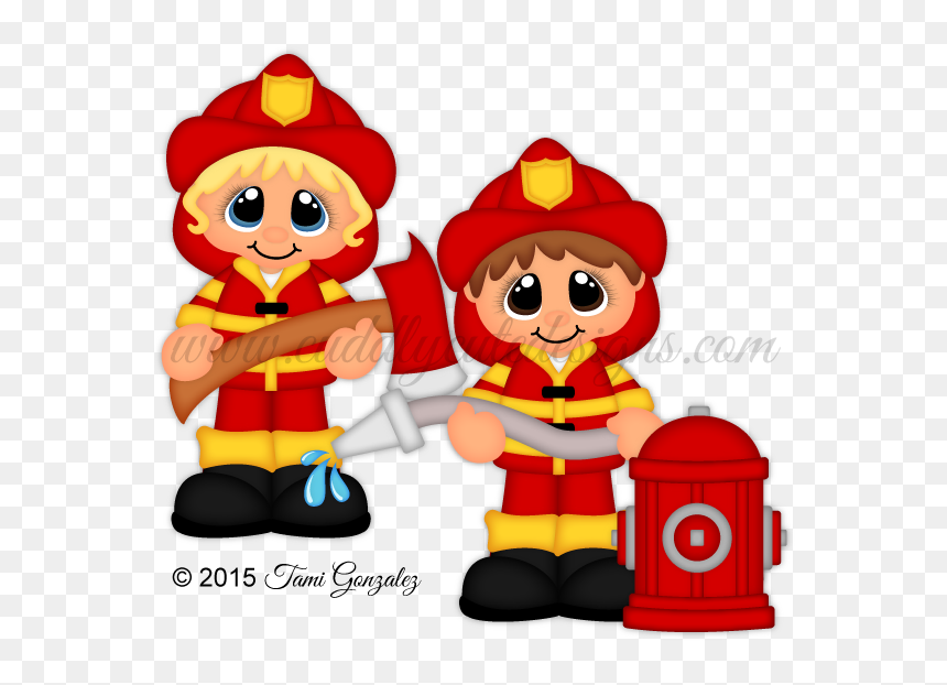Career Cuties Firefighters Home - Career Cuties Profesiones, HD Png Download - african american model png