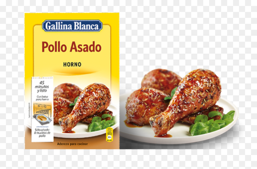 Gallina Blanca Te Ofrece Su Receta De Pollo Asado, - Especies Para Pollo Asado, HD Png Download - pollo asado png