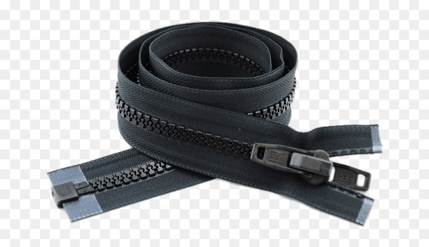 Rolled Up Zipper - Ykk Zipper, HD Png Download - camera strap png
