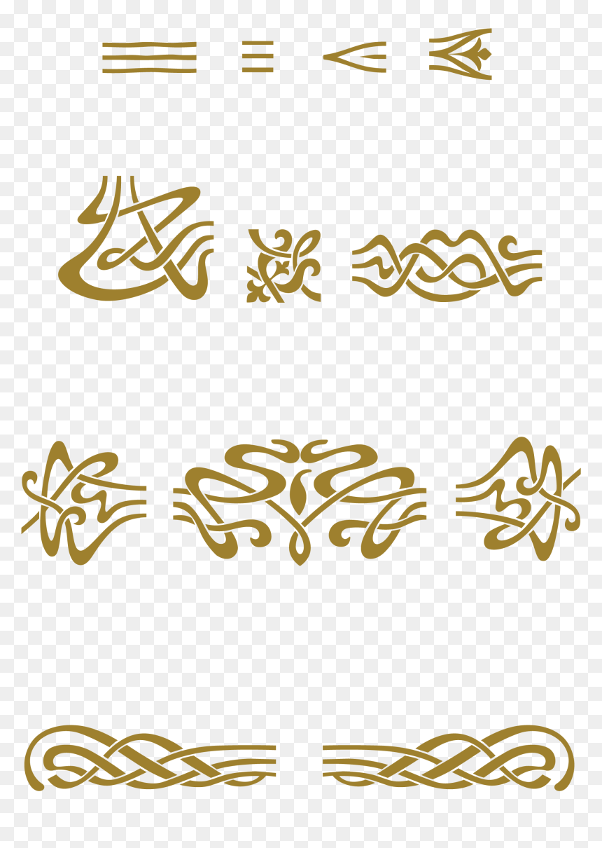 Free Art Deco Png Vectors - Design Vector Art Nouveau, Transparent Png - ui png