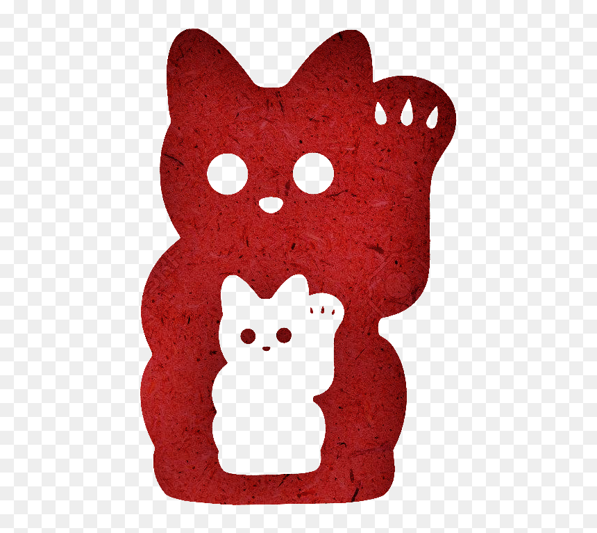 Lucky Cat Va - Cartoon, HD Png Download - lucky cat png