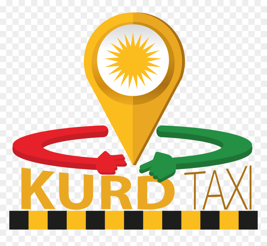 Erbil Airport Kurd Taxi, HD Png Download - taxi sign png