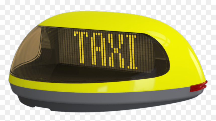 Pointguard Itoplight D-500 Smart Taxi Roof Sign - Inflatable, HD Png Download - taxi sign png