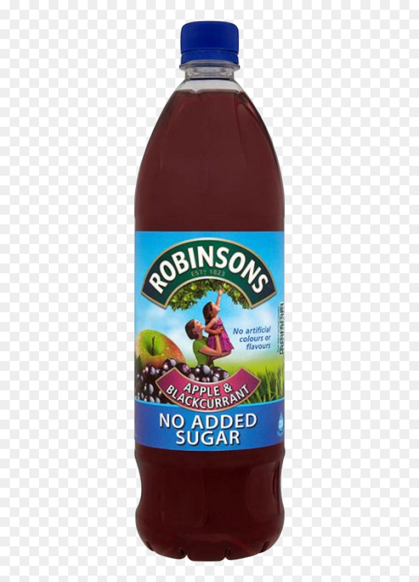 Robinson Apple Blackcurrant, HD Png Download - juice bottle png