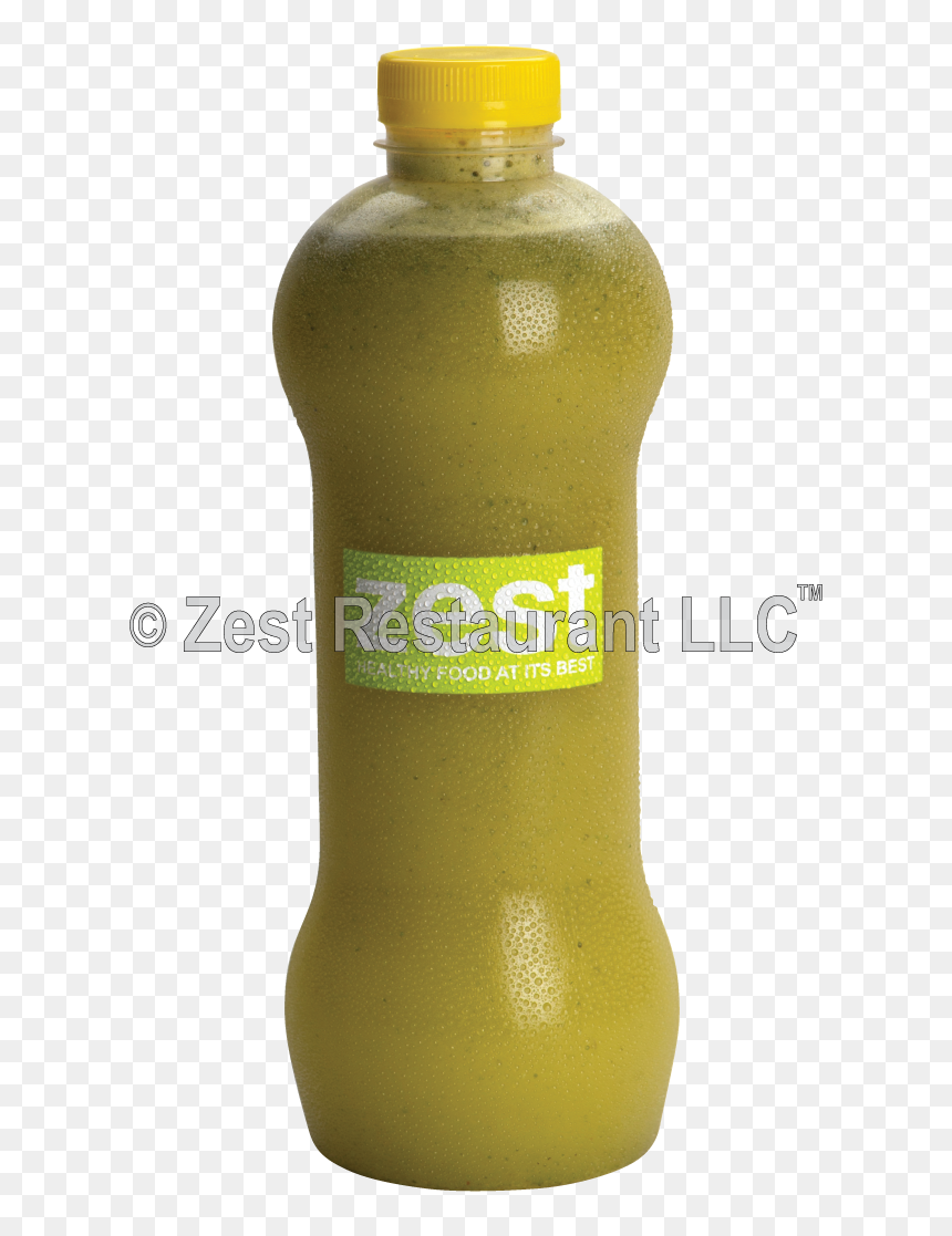 Plastic Bottle, HD Png Download - green juice png