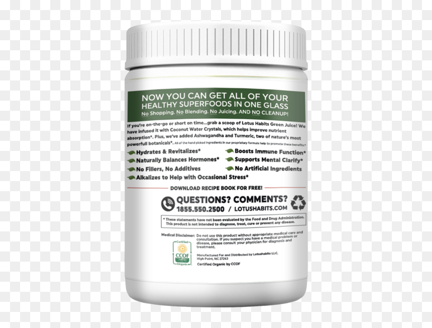 Lotus Habits Green Juice, HD Png Download - green juice png