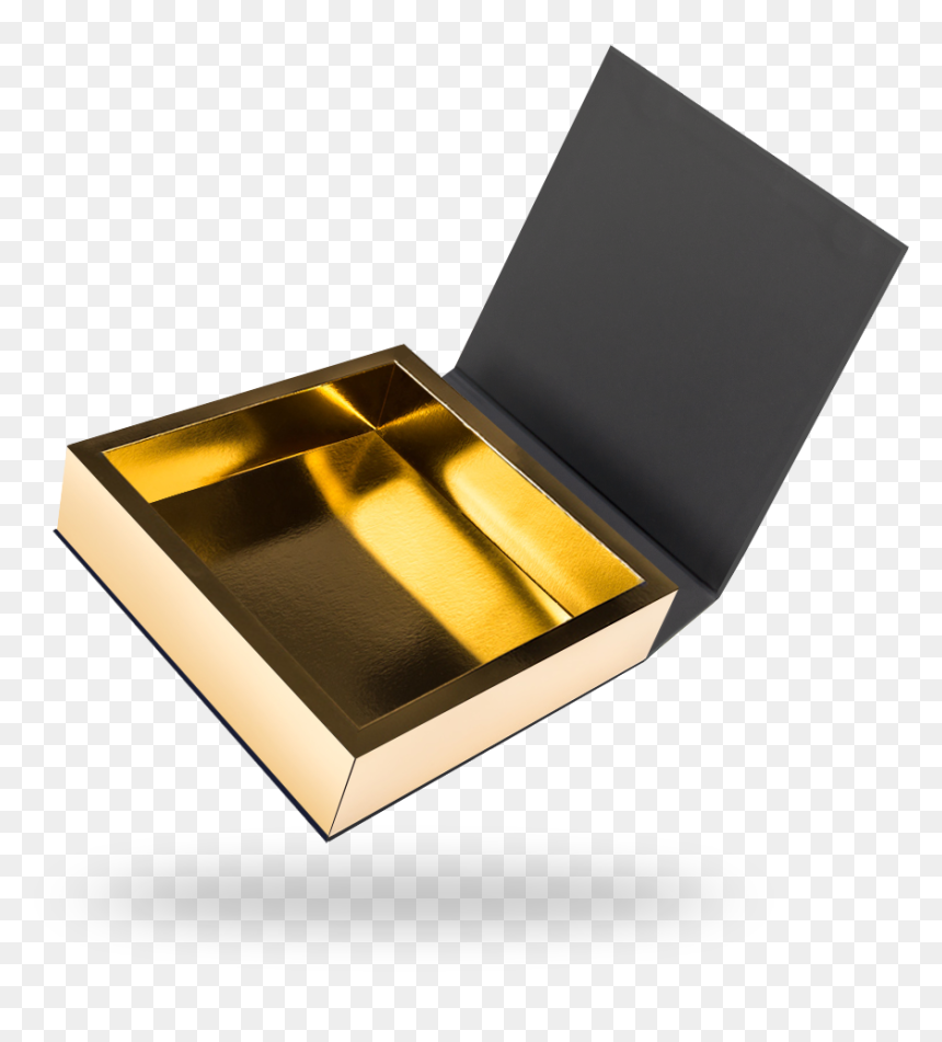 Box, HD Png Download - gold box png