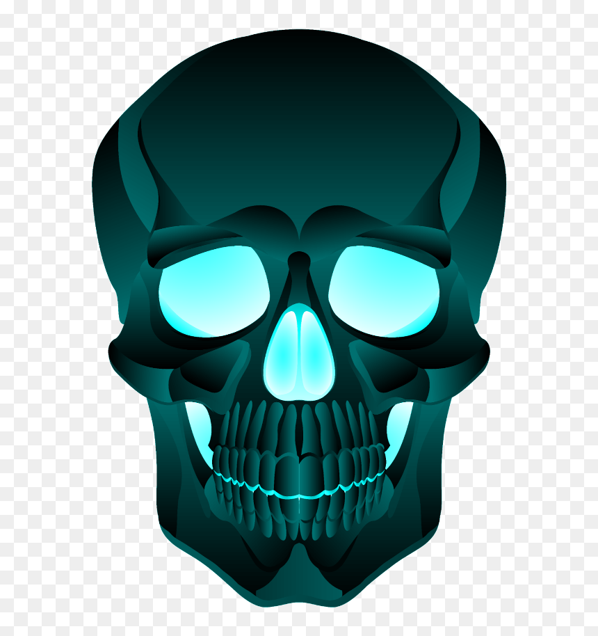 Transparent Green Skull Png - Zeszyty Szkolne Empik, Png Download - green skull png