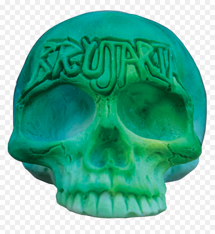 Greenskullweb, HD Png Download - green skull png