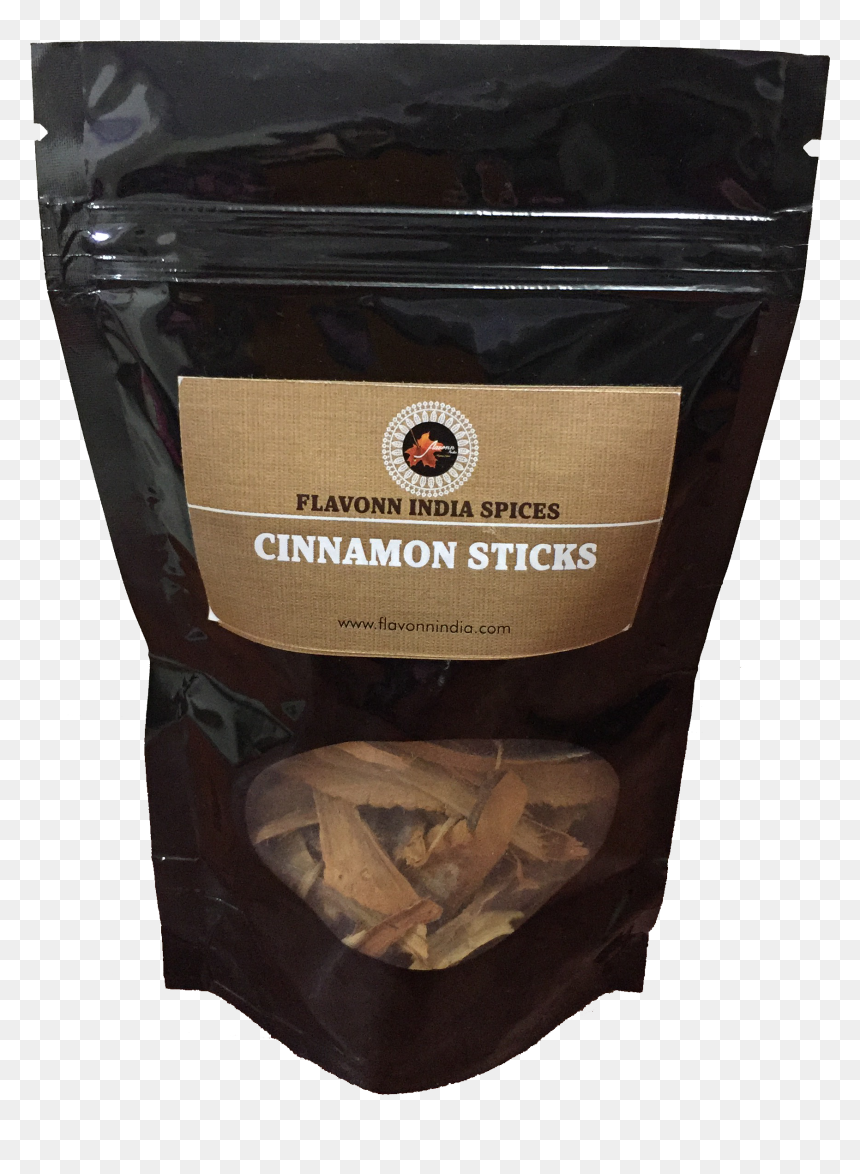 Flavonn Cinnamon Sticks 100% Organically Grown Without - Bag, HD Png Download - cinnamon stick png