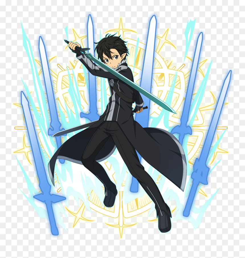 Sao Md Master Swordsman In The Battlefield, HD Png Download - anime effects png