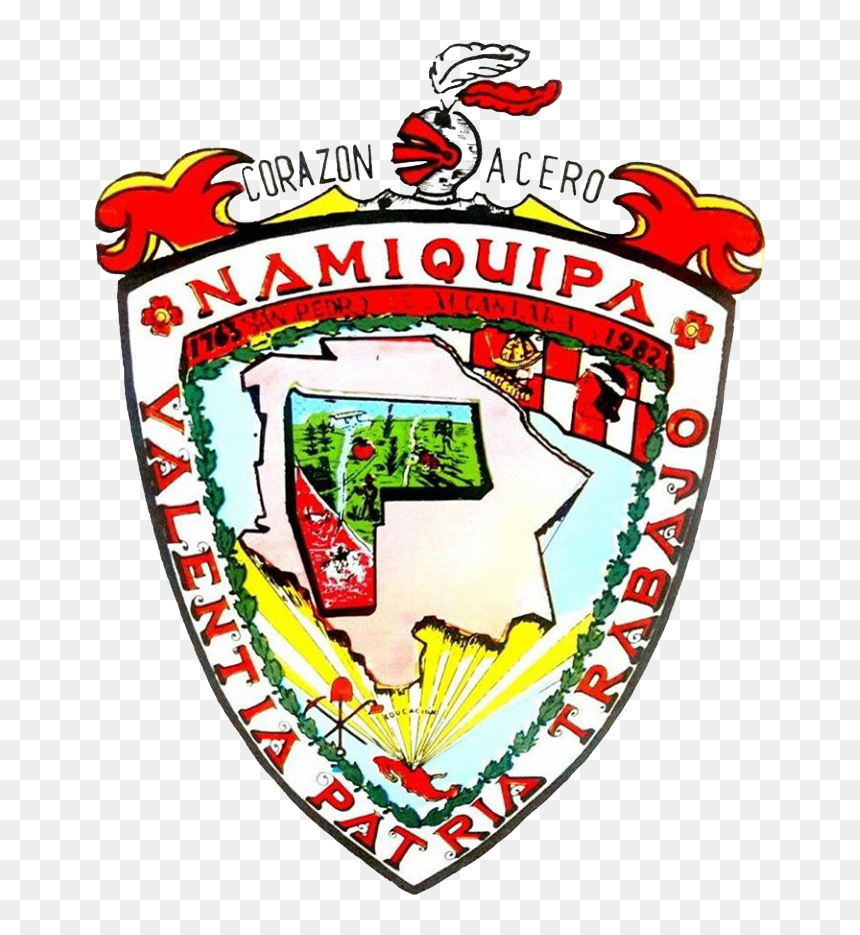 Escudo De Namiquipa, Chihuahua - Namiquipa Escudo, HD Png Download - corazones en png