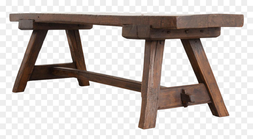 Outdoor Table, HD Png Download - modern bench png