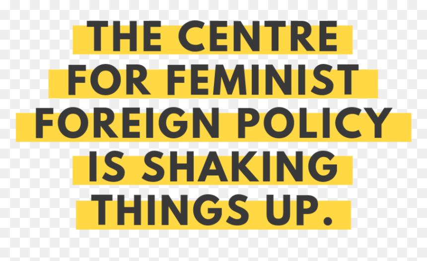 The Centre For Feminist Foreign Policy Is Shaking Things - Poster, HD Png Download - feminist symbol png