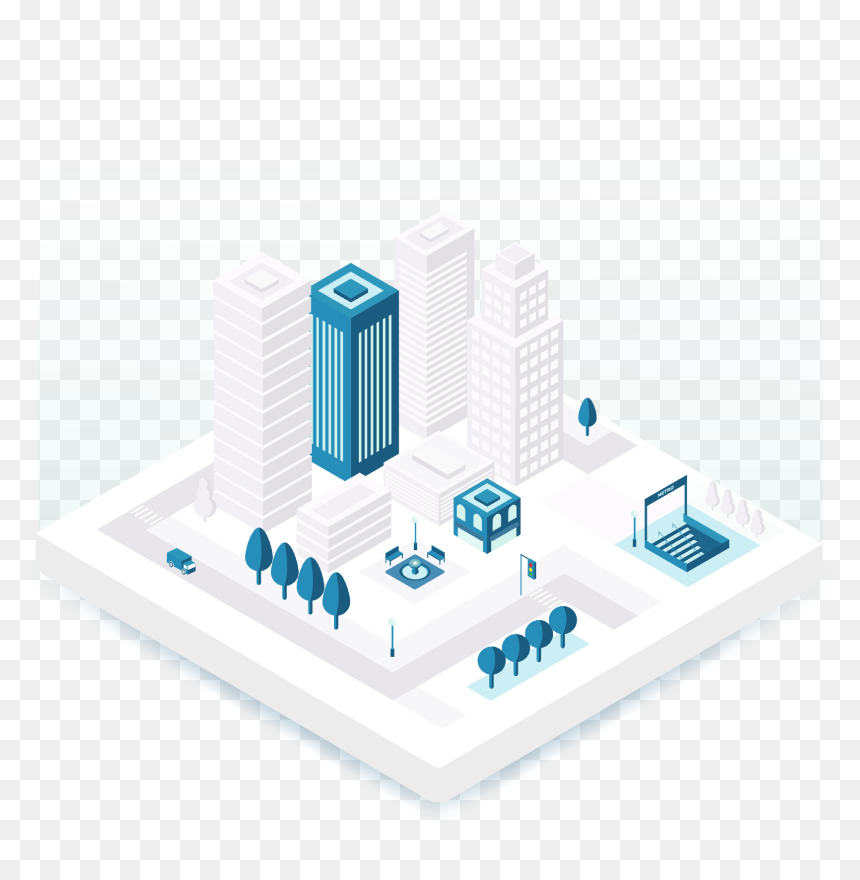 Metropolitan Area, HD Png Download - commercial building png