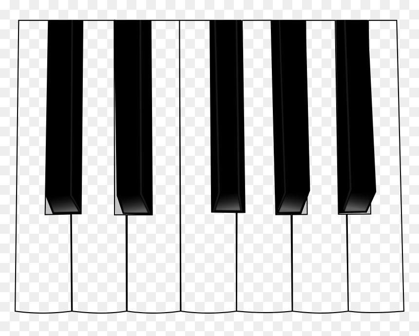 Keyboard Big Image Png - Piano Clipart Keyboard, Transparent Png - organ png