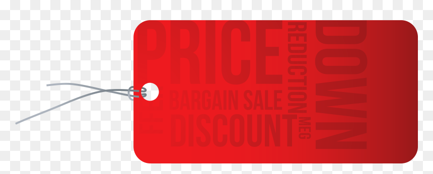 Transparent Sale Clipart Free - Graphic Design, HD Png Download - red label png