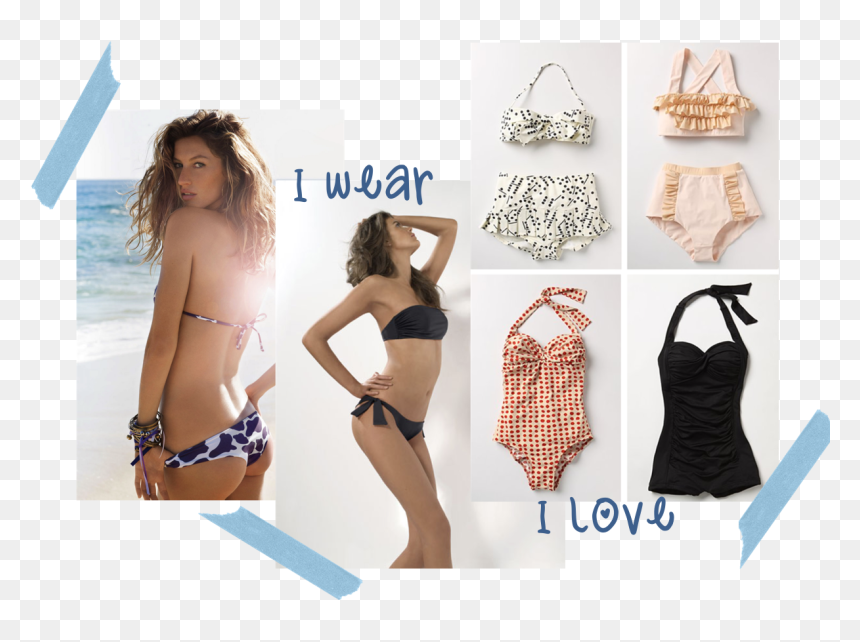 Retro, HD Png Download - girl in bikini png