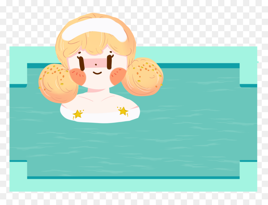 Fresh Hand Painted Hot Springs Girls Png And Psd - Illustration, Transparent Png - hot chick png