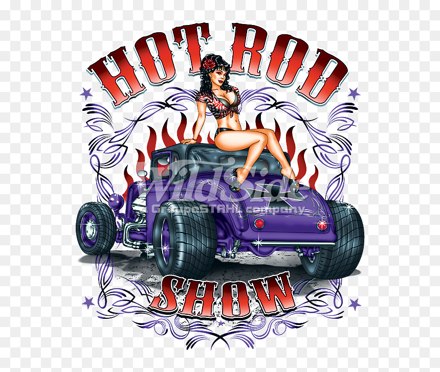 Rat Rod Girls Png - Hot Rod Girl Png, Transparent Png - hot chick png