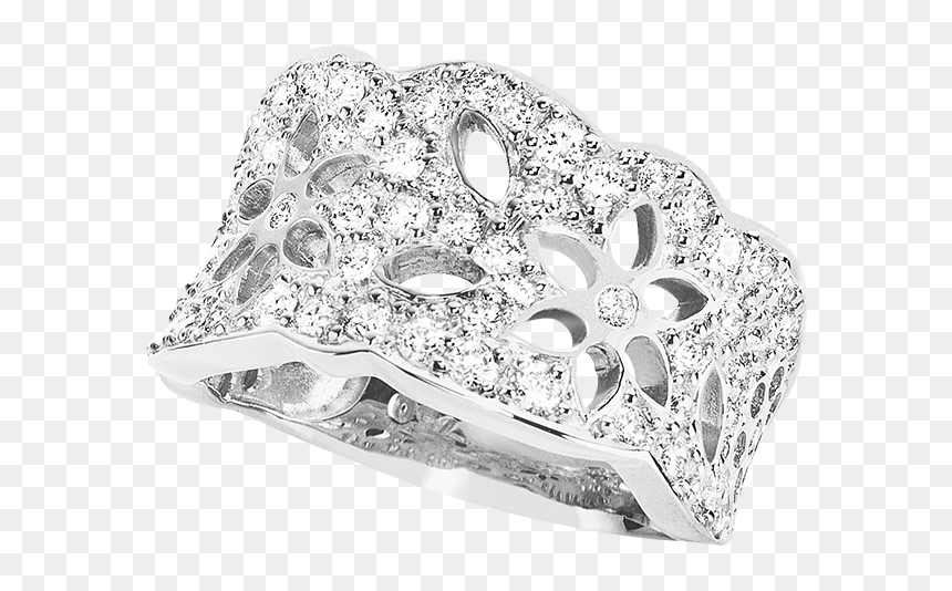 Gullring Dame, HD Png Download - wedding lace png