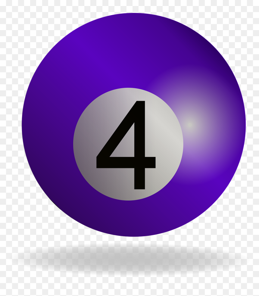 Billardkugel Lila, HD Png Download - purple cross png