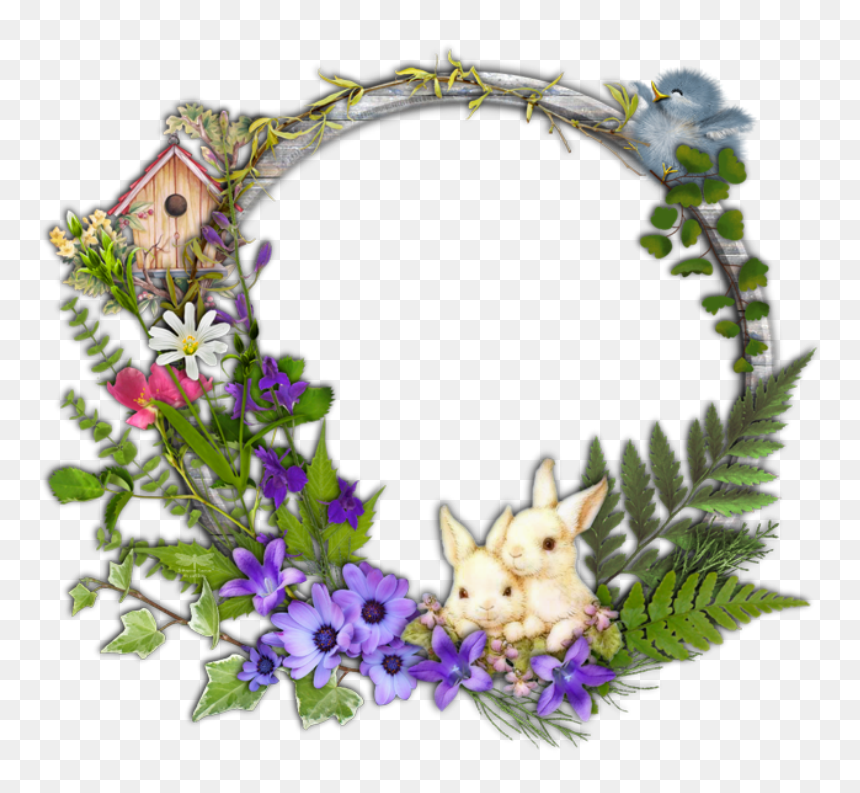 Easter Clipart Border - Immagini Cornici Buona Pasqua Png, Transparent Png - easter egg border png