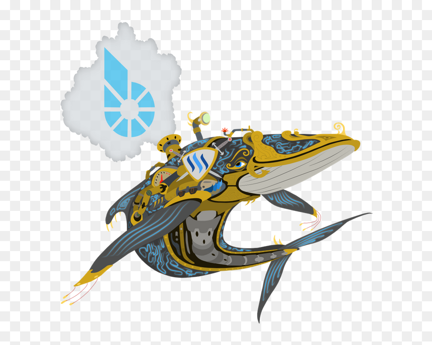 Whale Shares Steemwhale Clear Background 1000 - Illustration, HD Png Download - troll face .png