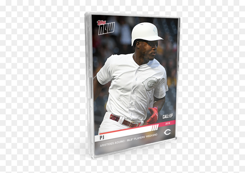 2019 Cincinnati Reds Topps Now® Players Weekend 6 Card - Banner, HD Png Download - cincinnati reds png