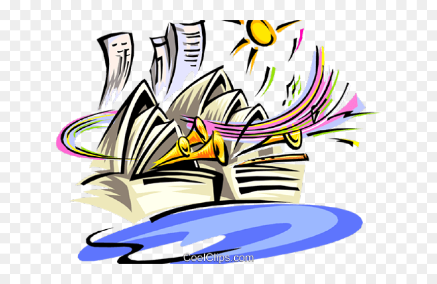 Sydney Opera House Clipart Png, Transparent Png - house clip art png