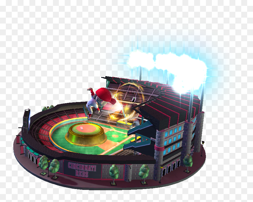 Amusement Park, HD Png Download - cincinnati reds png