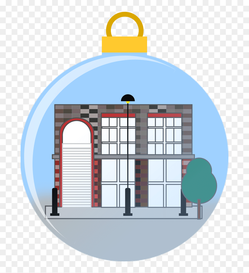 Christmas House Clip Art - Arch, HD Png Download - house clip art png