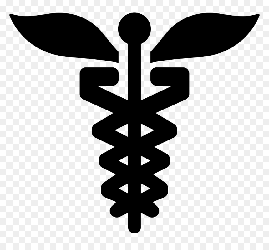 Caduceus - Hospital Department Png Icon, Transparent Png - medical caduceus png