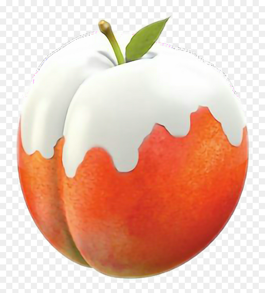 Kimoji Peach Cream Kim Kardashian - Peaches And Cream Png, Transparent Png - kim k png