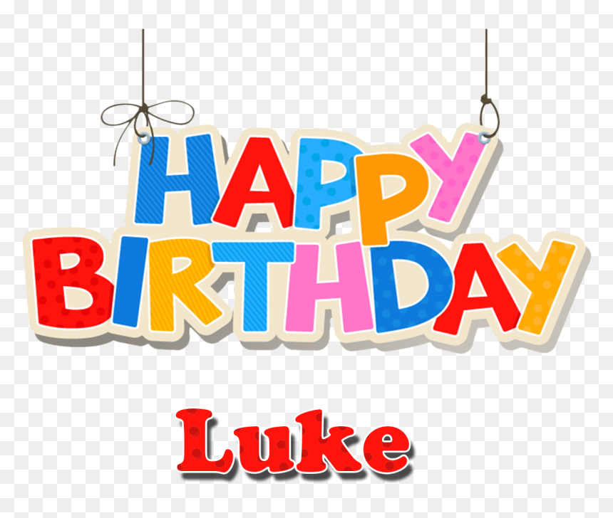 Luke Happy Birthday Name Png - Happy Birthday Aryan Png, Transparent Png - luke png