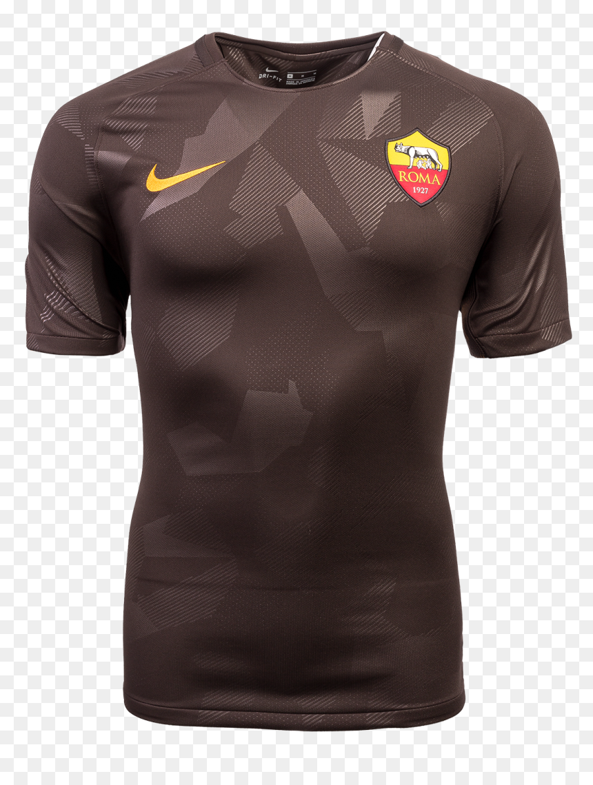 Roma Png -roma Third Jersey 2017/18 - Active Shirt, Transparent Png - roma png