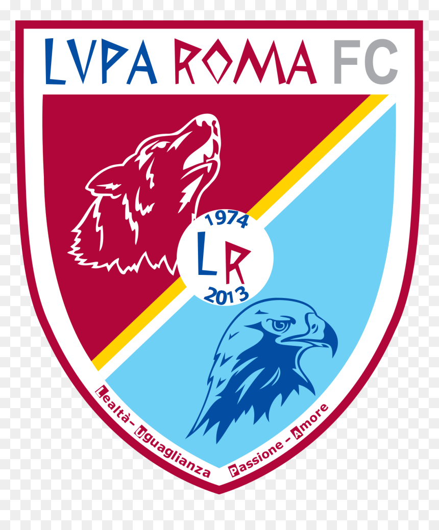 Png Roma Calcio - Lupa Roma Football Club, Transparent Png - roma png