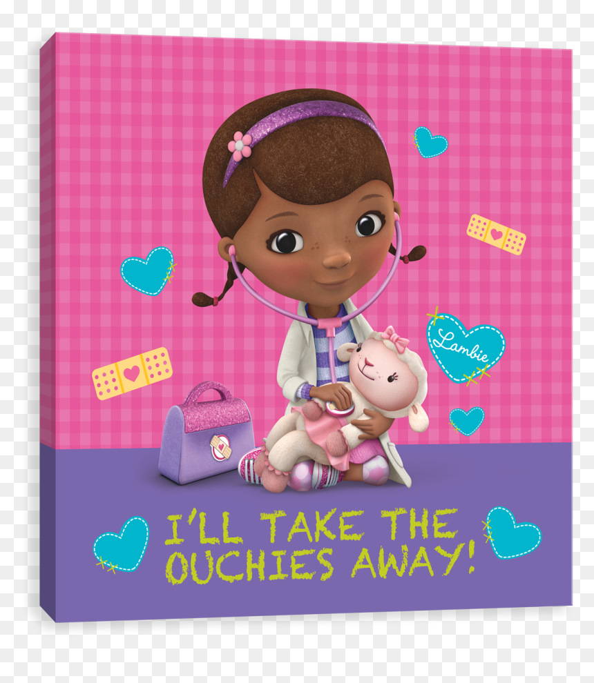 Doc Mcstuffins I"ll Take The Ouchies Away, HD Png Download - doc mcstuffin png