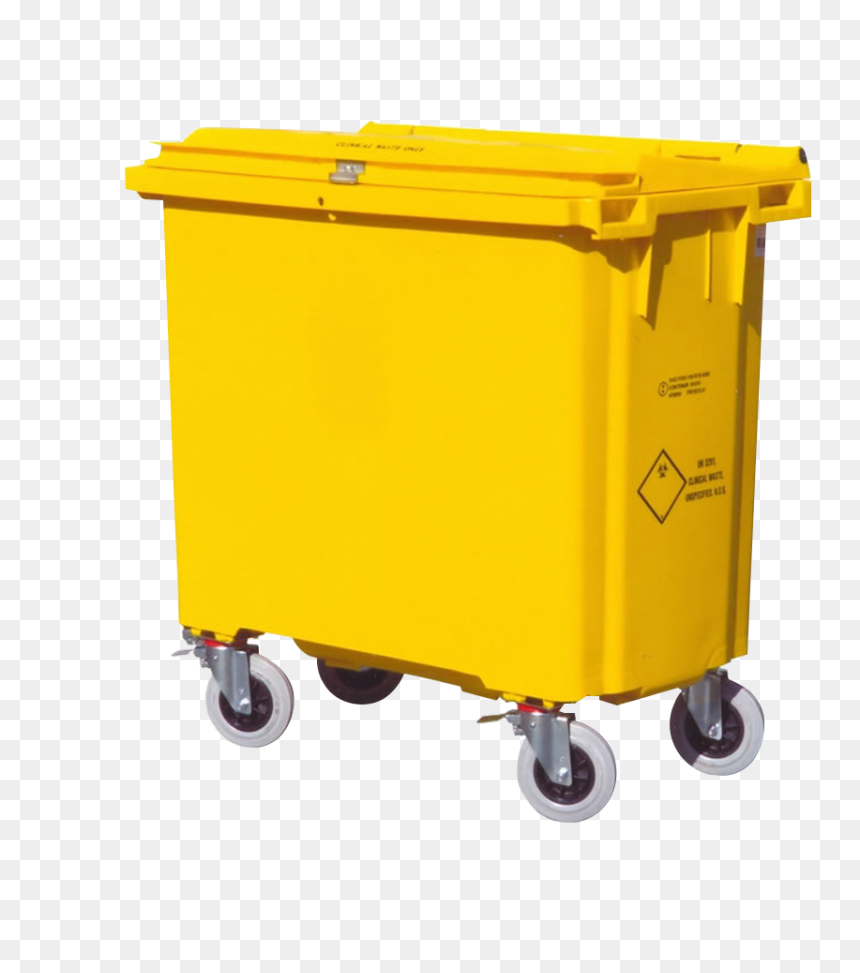 770 Litre Clinical Waste Bin - Plastic, HD Png Download - bin png