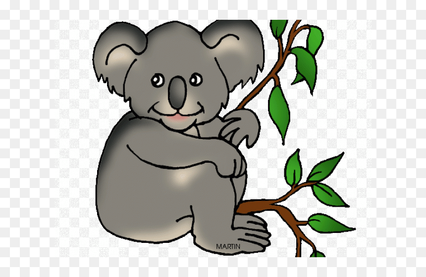 Koala Bear Clipart Phillip Martin - Koala Clip Art, HD Png Download - koala bear png