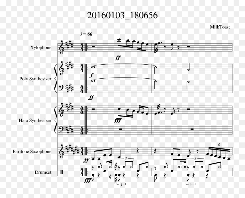 Sheet Music, HD Png Download - binky png