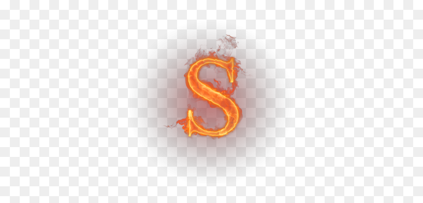 #letter #letters #art #s #fire #fires #fireletter #freetoedit - Serpent, HD Png Download - fire letters png
