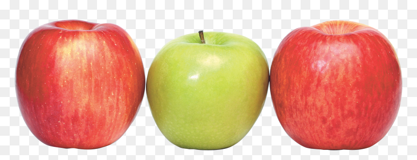 Granny-smith - Green And Red Apples Png, Transparent Png - apple png image