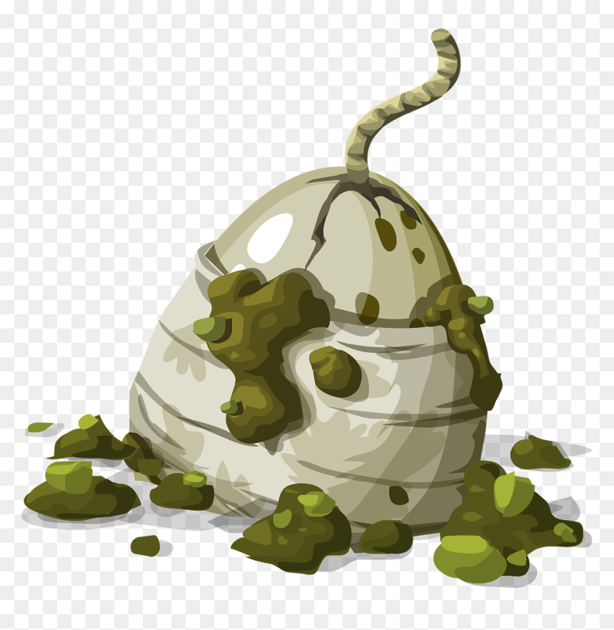 Transparent Crack Vector Png - Decomposition Clipart, Png Download - dinosaur egg png
