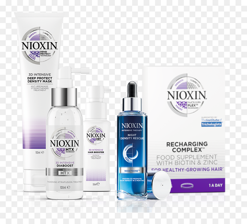 Nioxin Night Density Rescue, HD Png Download - dio hair png